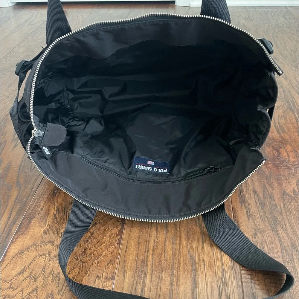 Polo by Ralph Lauren Black Polo Sport Duffel Tote